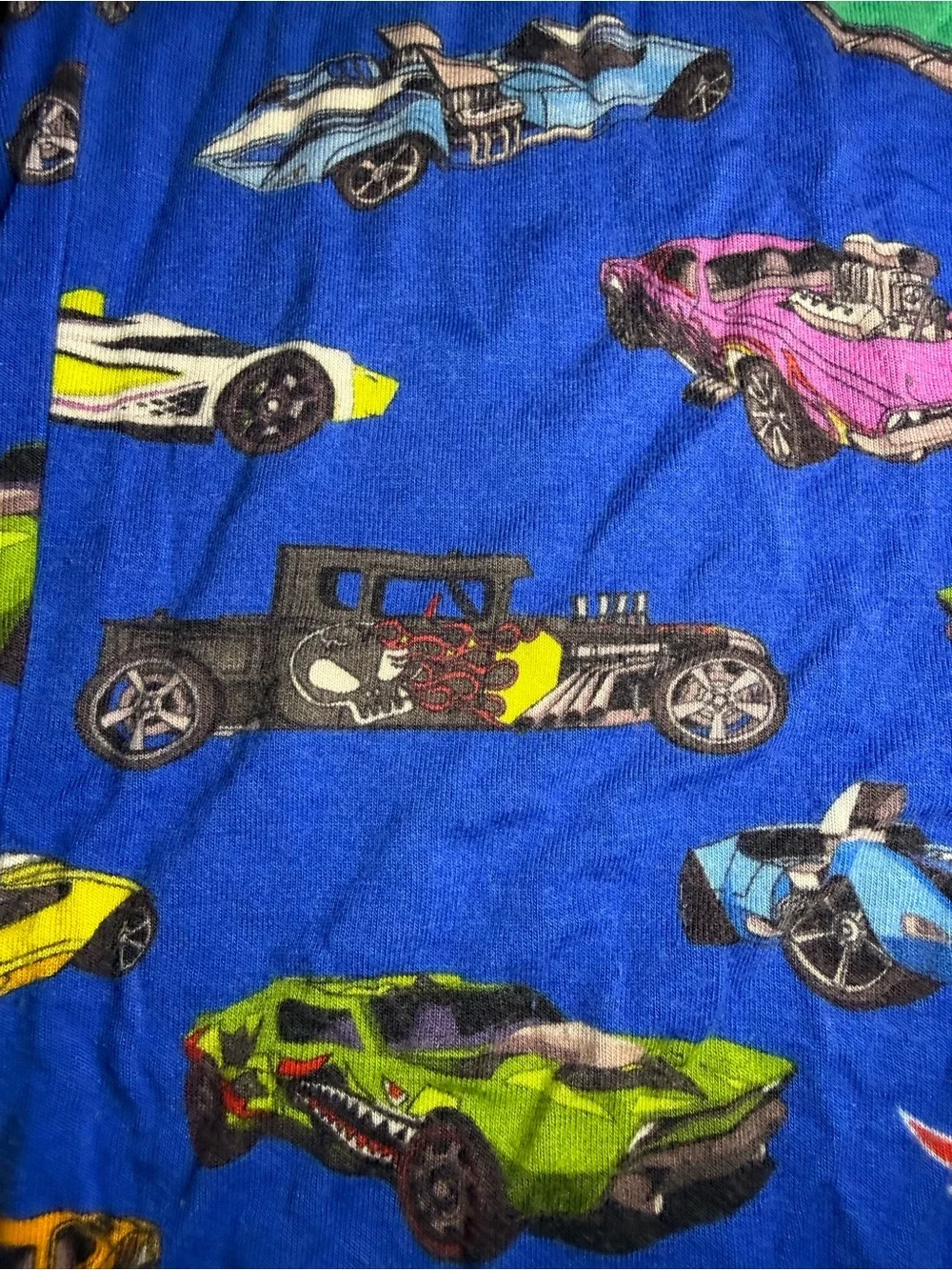 Posh Peanut Hot Wheels Two Piece Pajama Set